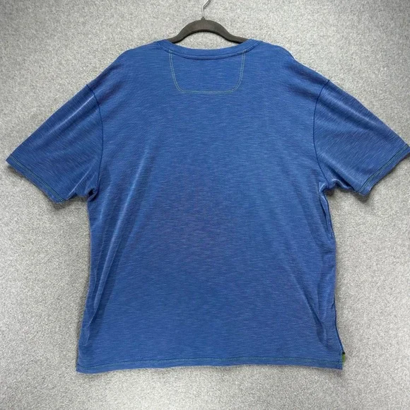 Tommy Bahama T-Shirt Mens 2XL Blue Coastal Minimalist - Picture 5 of 6